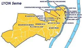 Zone d'intervention nettoyage de bureau à Lyon 5