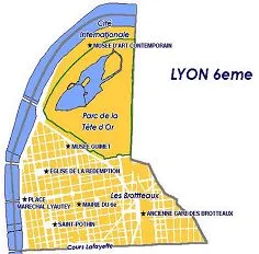 Zone d'intervention nettoyage de bureau à Lyon 6