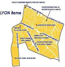 Zone d'intervention nettoyage de bureau à Lyon 8