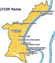 Zone d'intervention nettoyage de bureau à Lyon 9